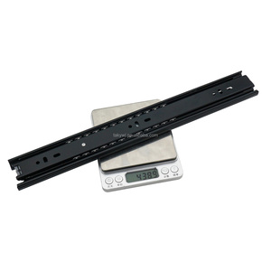 Rel panduan Kamar Tidur Harga Murah pabrik laci baja penutup lembut kotak logam rel bola bantalan teleskopik geser laci geser - Product Image 6