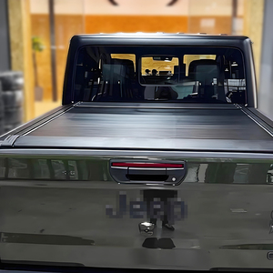 Tapa de rodillo eléctrico impermeable resistente a los arañazos, cubierta de Tonneau de aleación de aluminio para camioneta Jeep Gladiator JT <span class=keywords><strong>2022</strong></span> + - Product Image 3