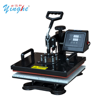 Presse à Chaud Combinée Yinghe 8-en-1 pour Tasses, Assiettes et T-shirts – Machine d'Impression par Sublimation