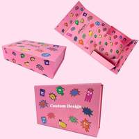 Marque privée Vente en gros Personnalisé Perruque Tresses Cheveux Faisceaux Tissage Stockage Aimant Boîtes d'emballage