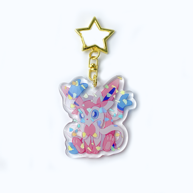 Wholesale Make Your Own Cartoon Custom Acrylic Epoxy Anime Keychain