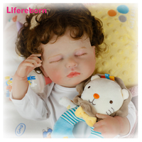 Lifereborn réaliste 50CM vente chaude Reborn bébé poupée Simulation souple Silicone vinyle Reborn poupée similaire à la poupée humaine