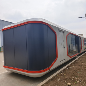 Completamente amueblado de lujo cápsula casa Hotel con baño moderno prefabricado móvil portátil impermeable Villa - Product Image 3