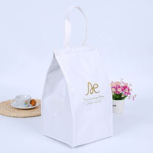 Professional Outdoor Wholesale Non Woven Insulated Cooler Bag Lunch Food Thermal Bag for Takeout Food Delivery Tote Bag - Product Image 2
