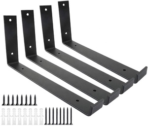 Giá Đỡ Gắn Tường Bằng Kim Loại Dày 1/<span class=keywords><strong>5</strong></span> Inch Cho Kệ Tự Làm - Product Image 2