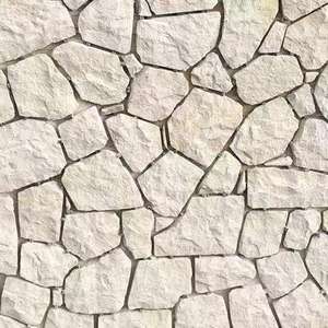 Rivestimento in <span class=keywords><strong>Pietra</strong></span> Calcarea Beige Antico per Muri Esterni e Muri di Contenimento - Product Image 4