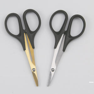 Cisailles pneumatiques en acier inoxydable Kuajing, tête droite et coudée, pour la fabrication de modèles de voitures et d'avions, placage titane couleur originale - Product Image 4