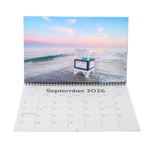 Calendrier de bureau mensuel annuel personnalisé en couleur pleine Impression de calendrier - Product Image 3