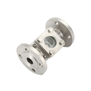 Mirilla tubular de alta temperatura con ventana simple o doble y brida, OEM, para indicador de flujo de gas, aire, agua y aceite, personalizada - Product Image 3
