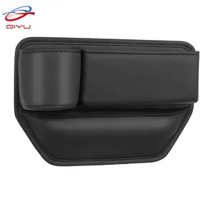 QIYU Factory Car Seat Gap Filler Catcher Organizador Pocket Center Console Slit Storage Box Case Auto Interior Stowing Tidying
