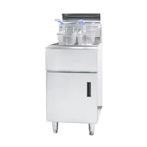 High Quality Single Tank Open Fryer Big Gas Comercial Pressure Deep Fryer For Fast Food Restaurant