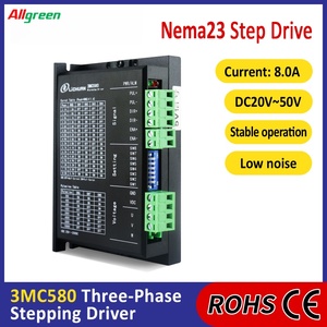 Allgreen DC20V~50V 8A 200~10000ppr Open-loop <b>Stepper</b> Driver 3 Phase Nema23 Open Loop <b>Stepper</b> Motor Driver for Automated <b>Machine</b> - Product Image 2