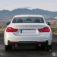 Bodykit Konversi MT Baru dengan Bumper Depan/Belakang & Side Skirt Plastik PP untuk Seri 4 F32 F33 F36 2013-2020
