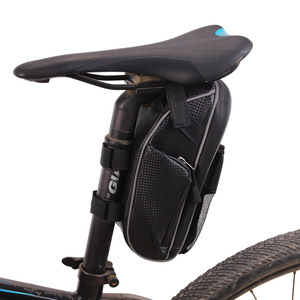 Bolsa para sillín de bicicleta AZ-400, bolsa impermeable para asiento trasero de 1L, accesorios para ciclismo de montaña, color negro - Product Image 2