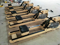 Rameur de sport créatif, machine de fitness à domicile pliable en bois, rameur aquatique, best-seller