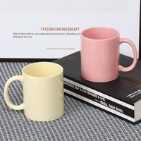 Mug en céramique et porcelaine personnalisable de haute qualité, 11 oz (350 ml), blanc, avec logo et motif personnalisables, compatible lave-vaisselle et micro-ondes, idéal pour les fêtes