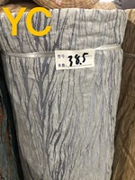 Soldes Exceptionnelles : Tissu d'ameublement et de rideaux en jacquard chenille tissé de luxe, 100% polyester, occultant et respirant, livraison rapide