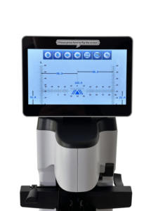 블루 및 그린 라이트 테스트 기능의 자동 렌즈미터, 7인치 터치스크린 광학 검안 장비 - Product Image 5