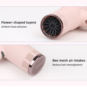 Équipement de salon de coiffure professionnel de marque privée personnalisé Sèche-cheveux léger de voyage à ions négatifs et rapide à grande vitesse - Product Image 5