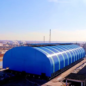 โครงโครงเหล็กโครงสร้างสระว่ายน้ำโครงหลังคาสำหรับห้องนิทรรศการสถาปัตยกรรม - Product Image 5