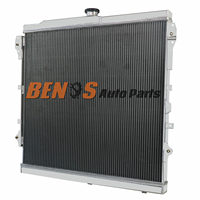 Radiateur en aluminium à 4 rangs pour Toyota Tundra SSR SR5 4.0L V 6 2007-2014,2011