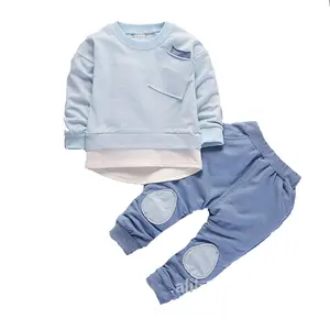 Spring tracksuits for boys fashionable clothes for girls with long sleeves clothes clothing sets of children's clothes custom