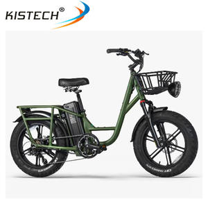 Vélo électrique cargo <span class=keywords><strong>FIIDO</strong></span> T1 Pro, pneus larges de 20 pouces, moteur 750W, batterie au lithium 48V 20AH, vitesse maximale de 45 km/h, frein hydraulique - Product Image 3