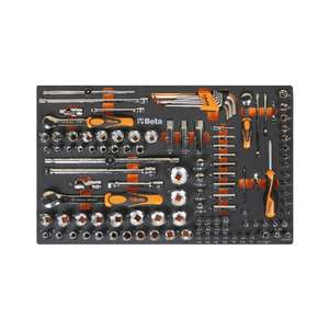 ถาด EVA แบบนุ่ม024510871เบต้า1/4 '', 3/8'' และ1/2 ''ซ็อกเก็ต (ว่างเปล่า)-ถาดเปล่าสำหรับเวิร์คช็อปรีด8014230765556 EAN ถาดเปล่า - Product Image 1