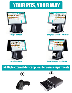 Sistema <span class=keywords><strong>POS</strong></span> M700 con Schermo Touch per Negozi al Dettaglio, Terminale di Pagamento e Registratore di Cassa - Product Image 6