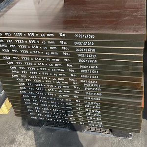 Lámina de PEI Ámbar Resistente a Altas Temperaturas, Espesor de Corte Cero de 6-50 mm, Barra de PEI, Placa de Polieterimida Plástica - Product Image 1