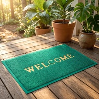 Tapis d'entrée à séchage rapide en PVC, tapis de bienvenue thermosoudé en forme de nouilles spaghetti pour maison et appartement