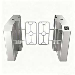 Torniquete de Puerta Abatible con Control Remoto, IP55 Impermeable, Antioxidante, Reconocimiento Facial, Acceso con Tarjeta IC, Motor sin Escobillas, Acero Inoxidable - Product Image 4