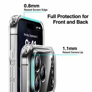 Custodia Protettiva Magnetica Trasparente per <span class=keywords><strong>iPhone</strong></span> 18 17 16 15 Pro Max, Anti-ingiallimento Compatibile con Ricarica Wireless - Product Image 5