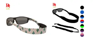 2023 New Wholesale Customized Neoprene Floating Sunglasses Cord Fashion Adjustable Reading Eye Glasses Straps