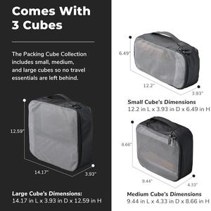 Bolsas de Almacenamiento para Ropa y Zapatos que Ahorran Espacio, Resistentes a la Intemperie, de Nailon Ripstop 210D, Juego de Organizadores de Viaje, Cubos de Embalaje para Maletas - Product Image 2