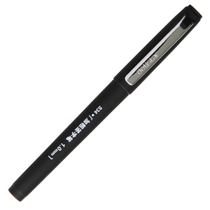 Deli S34 Gel Pen 1.0mm Black Office School Writing Pen Plastic Body Uv Printing - Product Image 3