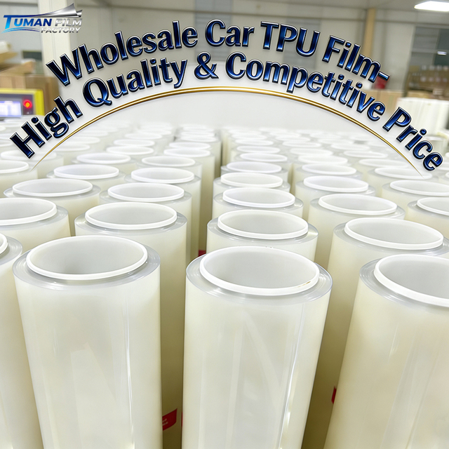 Tuman TPU Car Body Paint Protection Film PPF Hydrophilic High Gloss/Matte/Gloss Black Self-Healing Anti-Scratch Sand Proof