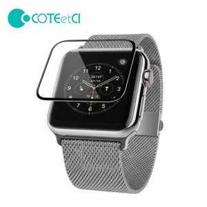 COTEetCl Toutes les générations 4D Film de protection en verre trempé pour Apple Watch Protecteur d'écran compatible - Product Image 1