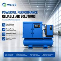 Compresseur d'air industriel haute performance, robuste, fiable, garantie 1 an, prix usine, pression stable