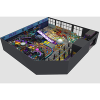 Fabricant de trampolines conçu en Colombie, trampoline intérieur de 800 mètres carrés et parc de trampolines commercial en Colombie
