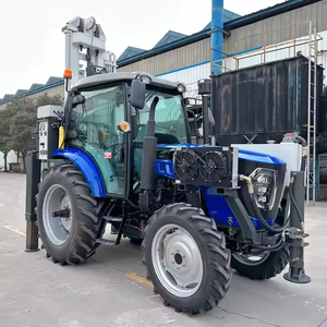 200m 트랙터 장착 수중 시추 장비 50Kw 4륜 구동 트랙터형 간단 유압 시추기 - Product Image 3