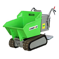 KONSTANT Erdbewegungsmaschinen Elektrischer Mini-Dumper Lader Raupenlader Kettentyp PLC Kompaktlader