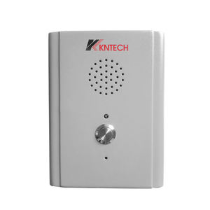 Station d'interphone SIP mains libres couleur rouge avec numérotation automatique pour ascenseur, modèle KNZD-13, fournie par l'usine - Product Image 5