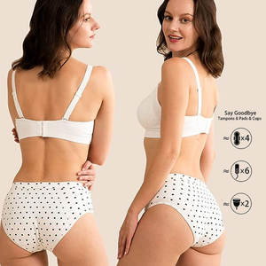 Hersteller Custom Leak Proof Menstruation höschen Wieder verwendbare Periode Höschen für Frauen Mädchen Teenager - Product Image 4