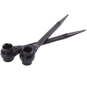 Llave de trinquete de doble extremo, llave cromada de fábrica, OEM - Product Image 1