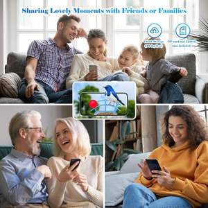 DB Smart <b>Bird</b> Feeder Camera 4MP WiFi Solar Powered Auto Capture Outdoor <b>Backyard</b> Garden Use Plastic Modern Design Blue - Product Image 5