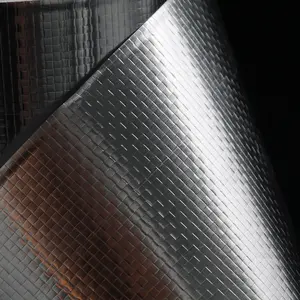 Membrana de aislamiento de película reflectante, lámina de aluminio de doble cara, tejido de pe
