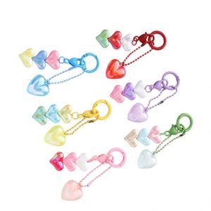 Llavero de acrílico con diseño de dibujos animados de moda X48-1 para mujeres y niñas - Colgante para estuche de auriculares, decoración de bolsos, regalo DIY - Product Image 2