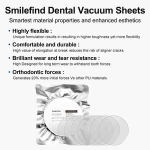 Smile Find Foglio Termoformabile Dentale in TPU a Triplo Strato da 1mm per Allineatori Ortodontici Invisibili Multiuso per Igiene Orale - Product Image 2