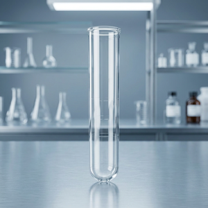 Tube à essai en verre CISCO, fond rond, transparent, de 3 ml à 75 ml, flacons de chimie, fournitures éducatives, modèle CISCO-1927 - Product Image 3